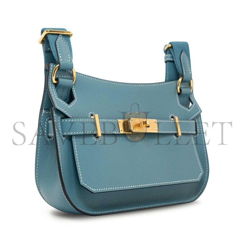 H**mes master jypsiere mini bleu jean evercolor (23*17*5cm)